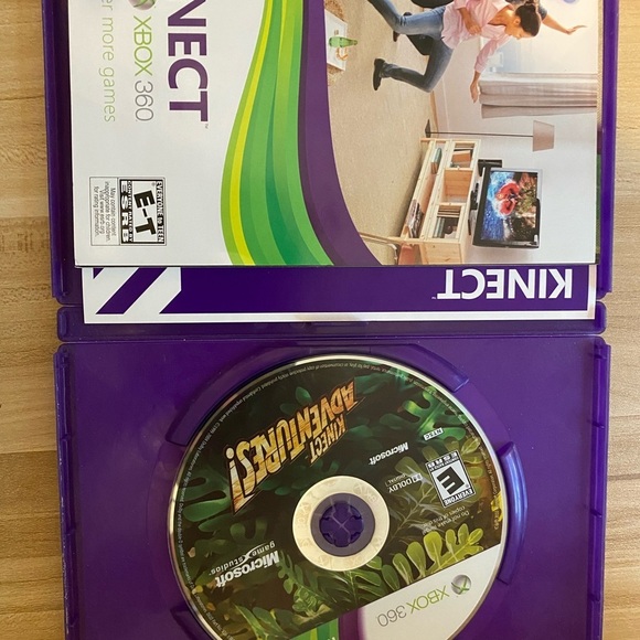 Kinect Adventures Xbox 360 2010 Video Game Disc Manual - Picture 3 of 4